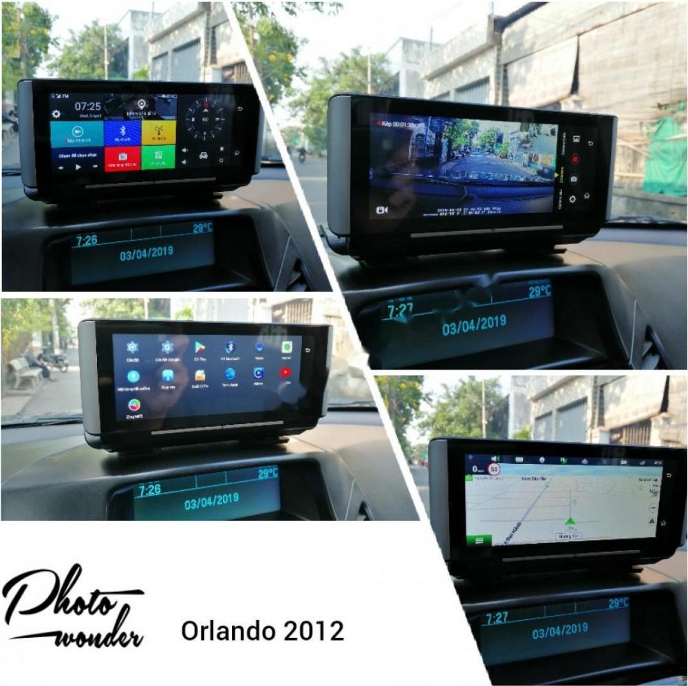 Chevrolet Orlando LTZ 2012 - Bán Chevrolet Orlando LTZ 2012, màu xám, 389 triệu
