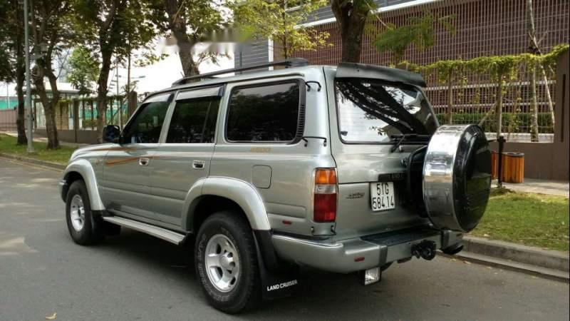 Toyota Land Cruiser   1995 - Bán Toyota Land Cruiser 1995, màu bạc, nhập khẩu 