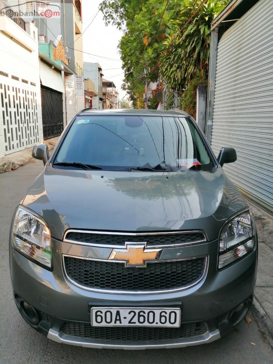 Chevrolet Orlando LTZ 2012 - Bán Chevrolet Orlando LTZ 2012, màu xám, 389 triệu