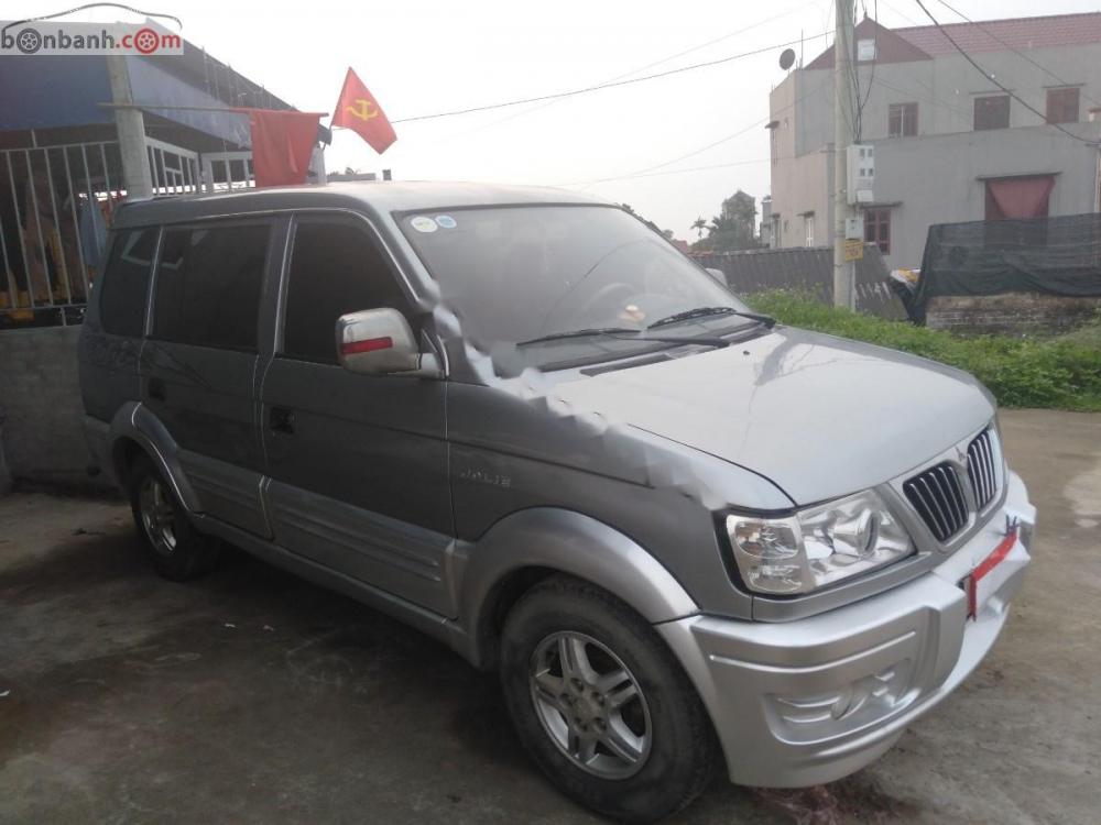 Mitsubishi Jolie SS 2002 - Cần bán Mitsubishi Jolie SS năm 2002, màu bạc, 105tr