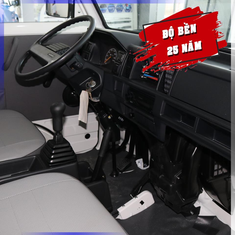 Suzuki Blind Van   2018 - Bán ô tô Suzuki Blind Van 495 chạy giờ cấm số tay đời 2018, màu trắng