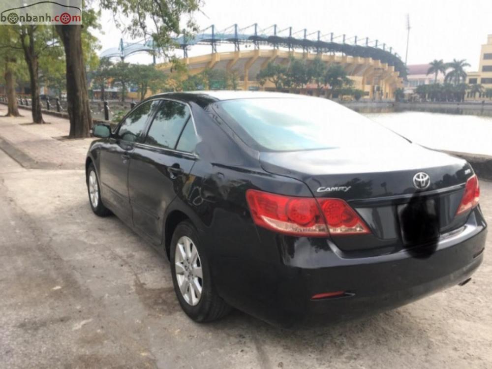 Toyota Camry 2.4G 2009 - Bán Toyota Camry 2.4G sản xuất 2009, màu đen chính chủ