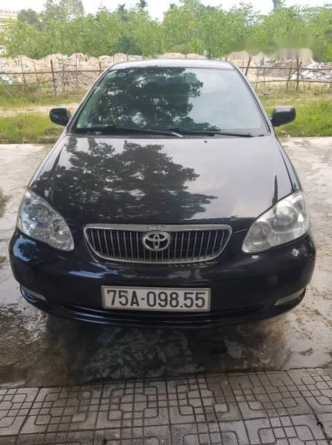 Toyota Corolla altis 2008 - Chính chủ bán xe Toyota Corolla altis đời 2008, màu đen, giá chỉ 380 triệu