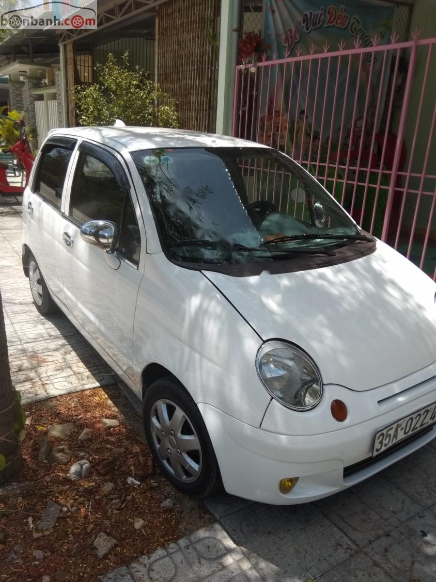 Daewoo Matiz SE 0.8 MT 2003 - Bán Daewoo Matiz SE 0.8 MT sản xuất năm 2003, màu trắng, giá 65tr