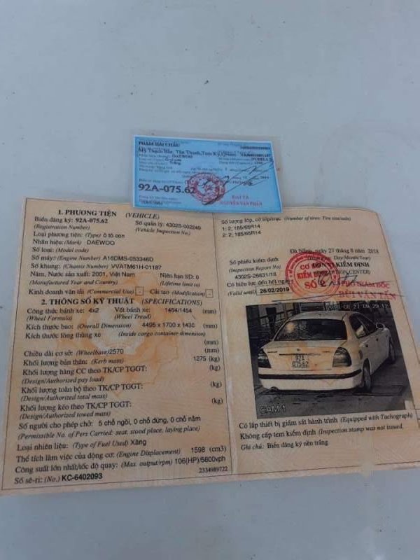 Daewoo Nubira 2002 - Cần bán xe Daewoo Nubira năm 2002, màu trắng, nhập khẩu nguyên chiếc
