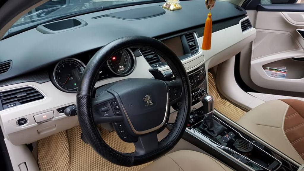 Peugeot 508     2015 - Peugeot 508 sản xuất 2015, nhập khẩu Pháp màu đen biển Hà Nội