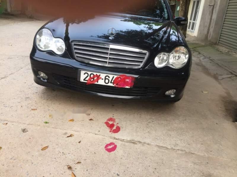 Mercedes-Benz C class C180 2006 - Chính chủ bán lại xe Mercedes C180 năm 2006, màu đen