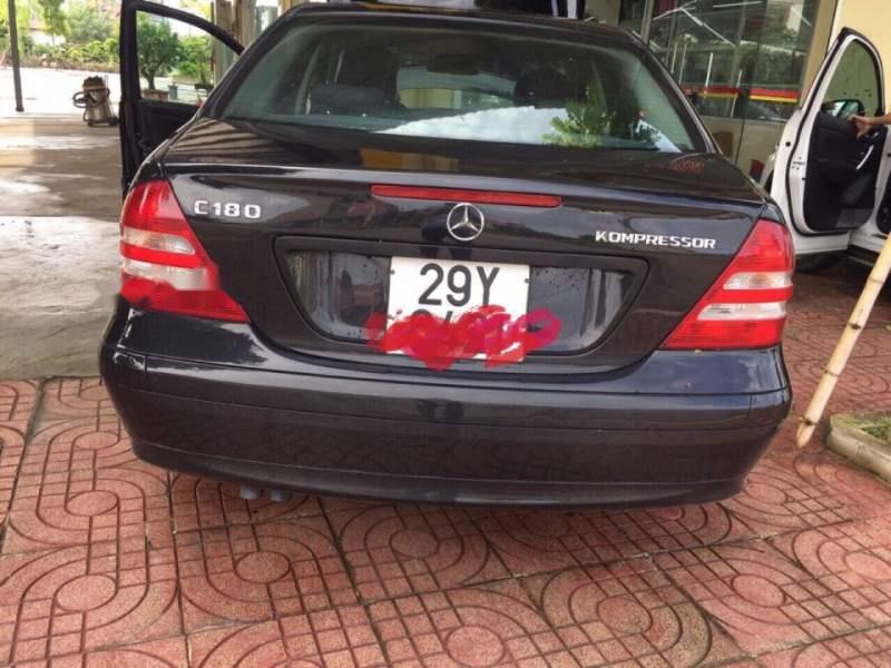 Mercedes-Benz C class C180 2006 - Chính chủ bán lại xe Mercedes C180 năm 2006, màu đen