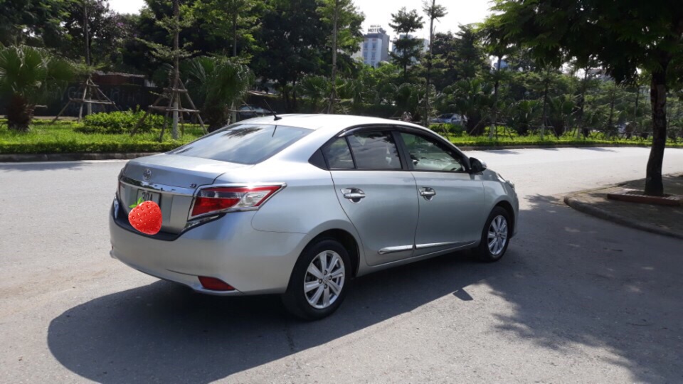 Toyota Vios G 2014 - Cần bán xe Toyota Vios G đời 2014, màu bạc chính chủ