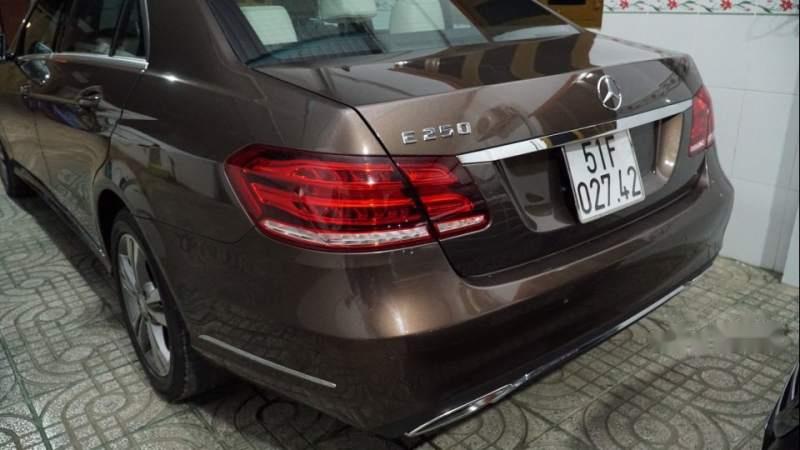 Mercedes-Benz E class  E250  2014 - Cần bán xe Mercedes E250 năm sản xuất 2014, màu nâu, tất cả đều nguyên zin