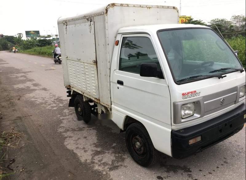 Suzuki Super Carry Truck 2010 - Cần bán gấp Suzuki Super Carry Truck đời 2010, màu trắng, 132tr