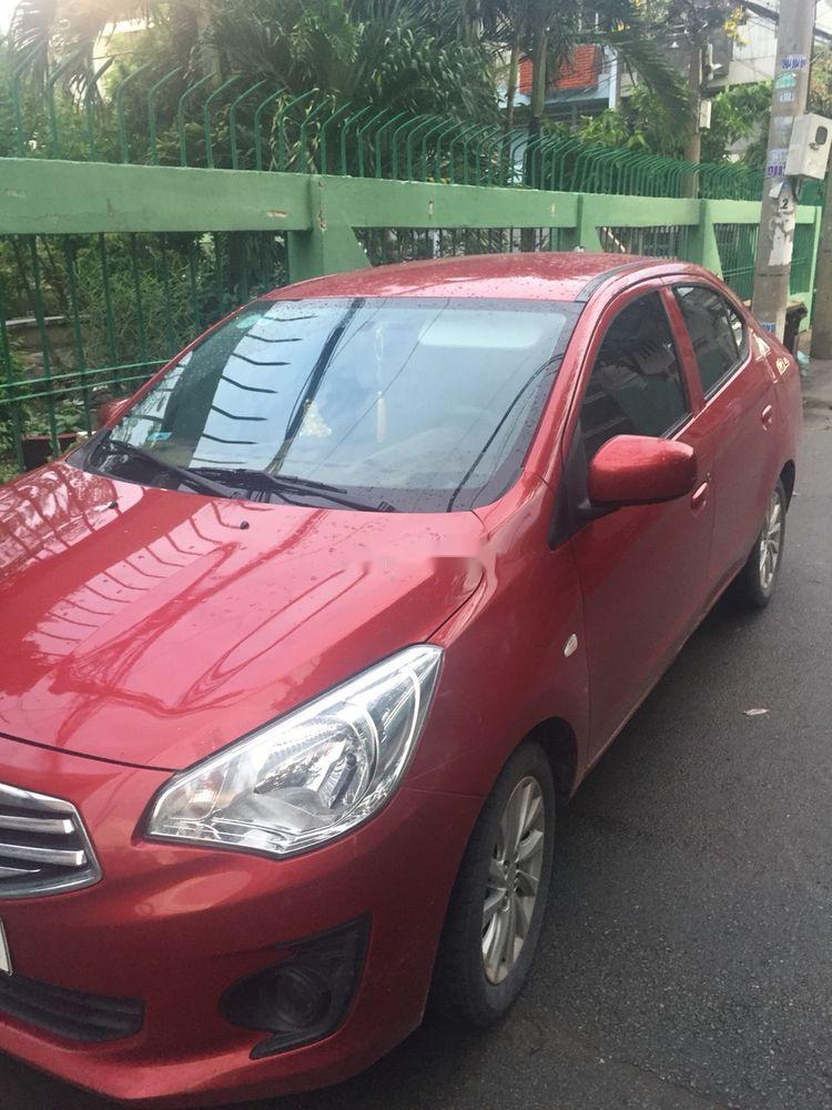 Mitsubishi Attrage   MT   2017 - Bán Mitsubishi Attrage MT đời 2017, màu đỏ, xe nhập