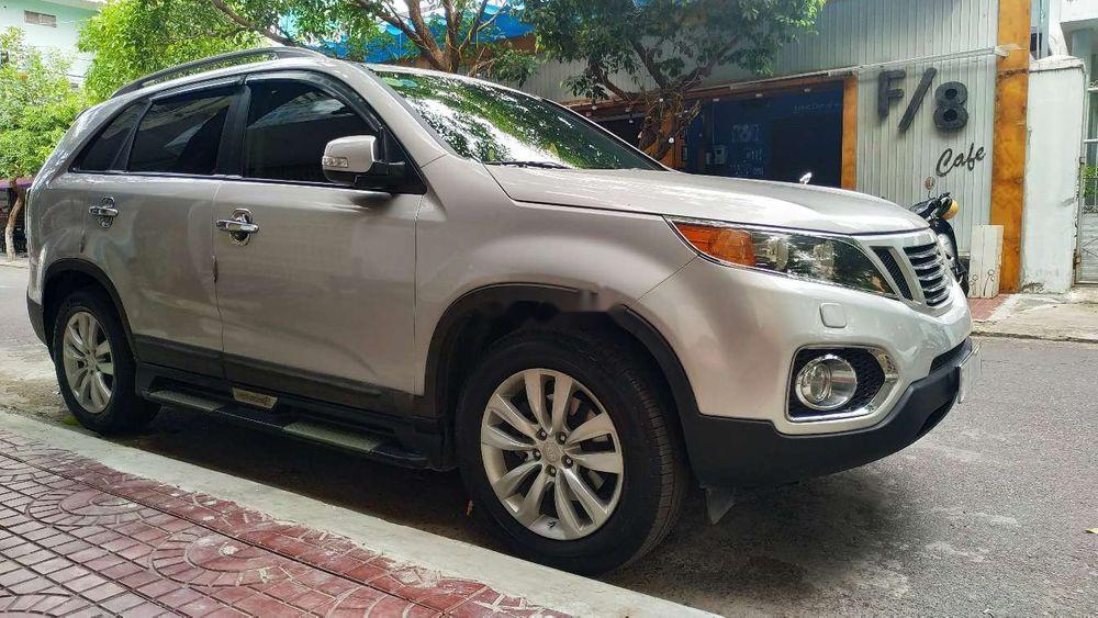Kia Sorento   2011 - Cần bán Kia Sorento năm 2011, màu bạc