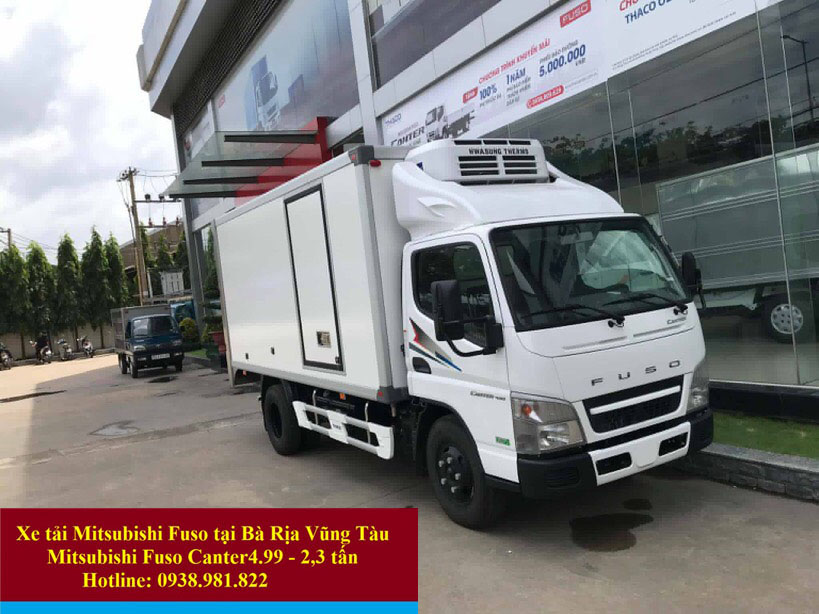 Giá xe tải Mitsubishi Fuso 1.9 - 2,3 tấn, Fuso Canter4.99 I Xe tải Fuso Bà Rịa Vũng Tàu