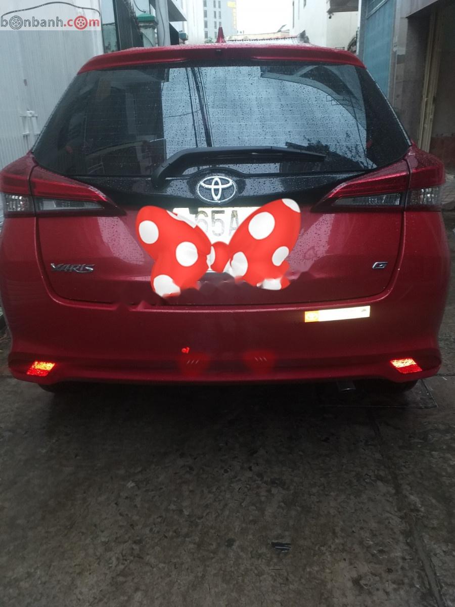 Toyota Yaris   2018 - Bán Toyota Yaris sản xuất năm 2018, màu đỏ, nhập khẩu Thái