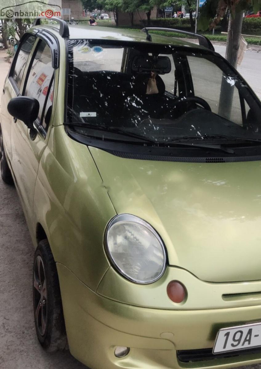 Daewoo Matiz   2004 - Bán Daewoo Matiz đời 2004, màu xanh lục, nhập khẩu  