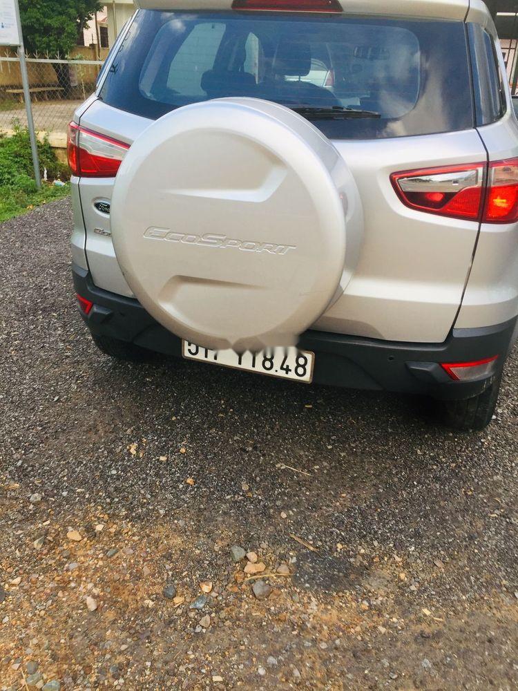 Ford EcoSport   2015 - Cần bán lại Ford EcoSport đời 2015, màu bạc, giá cạnh tranh