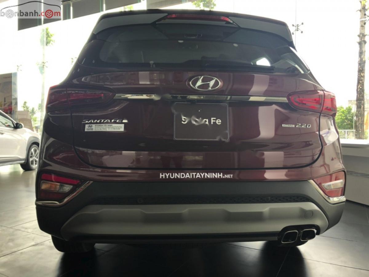 Hyundai Santa Fe 2.2L HTRAC 2019 - Bán Hyundai Santa Fe 2.2L HTRAC năm sản xuất 2019, màu đỏ