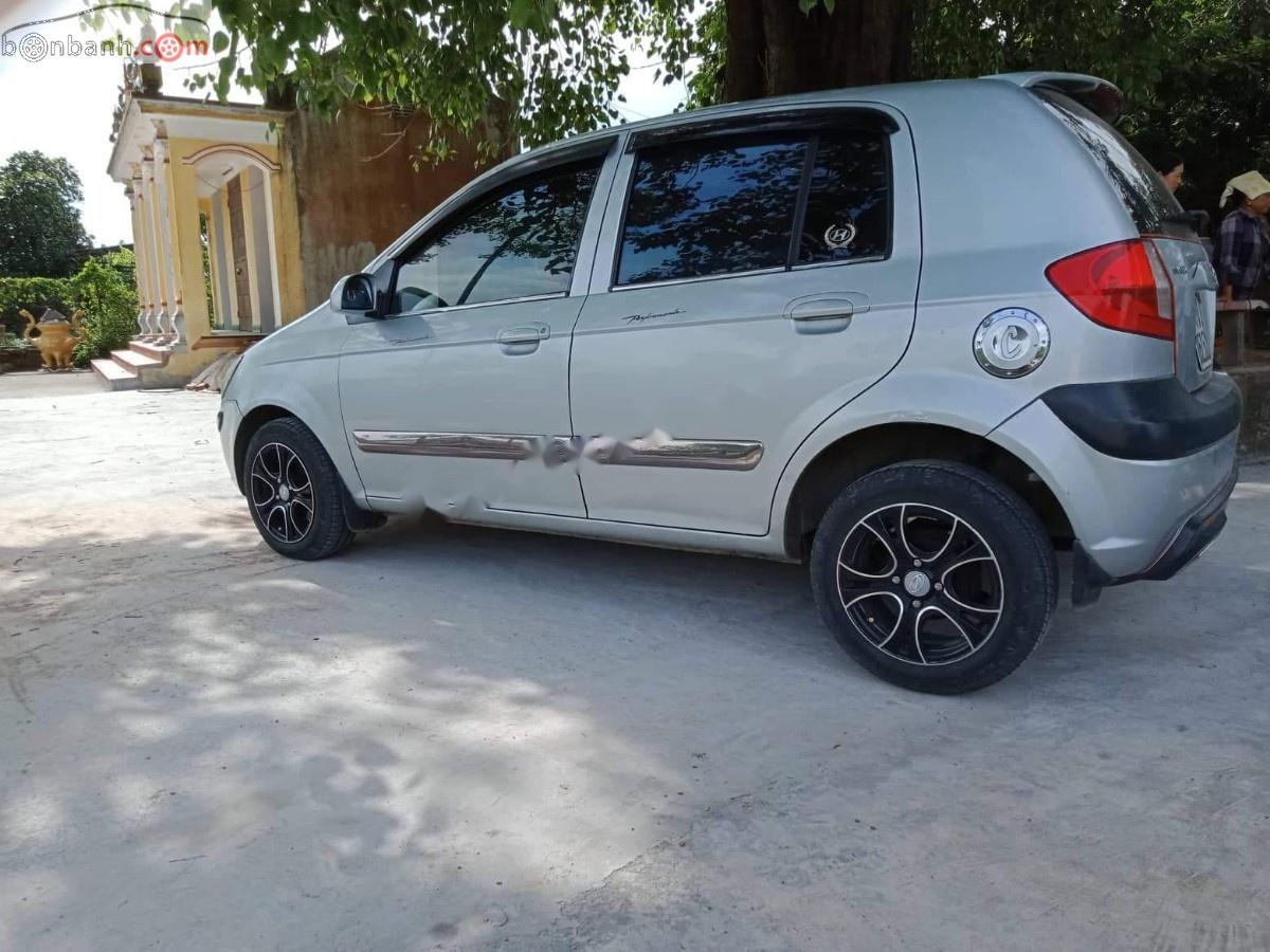 Hyundai Getz   2009 - Bán Hyundai Getz 1.1 MT năm sản xuất 2009, màu bạc, nhập khẩu