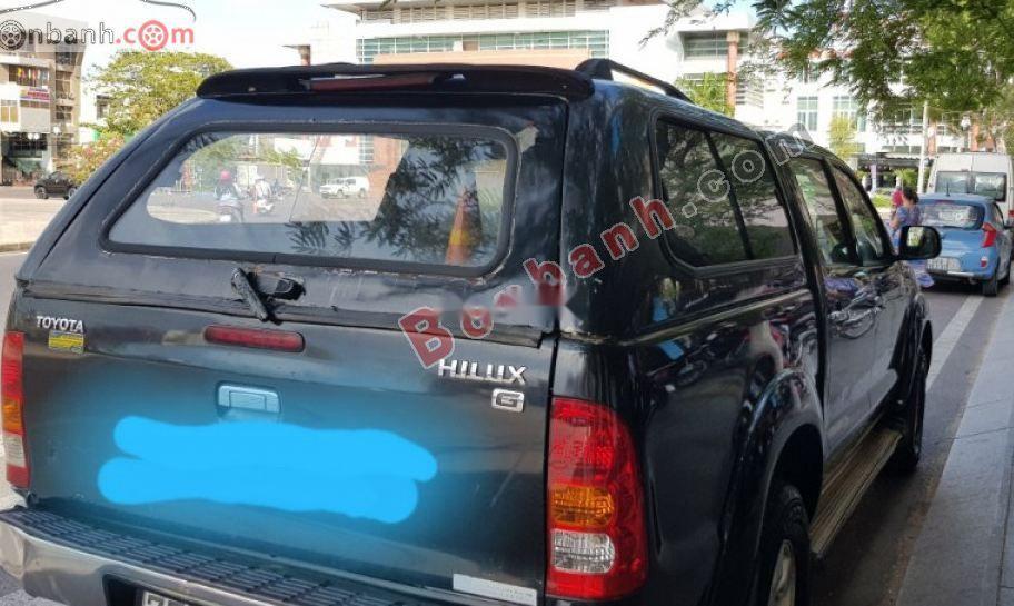 Toyota Hilux 2009 - Bán xe Toyota Hilux 3.0G 4x4 MT đời 2009, màu đen