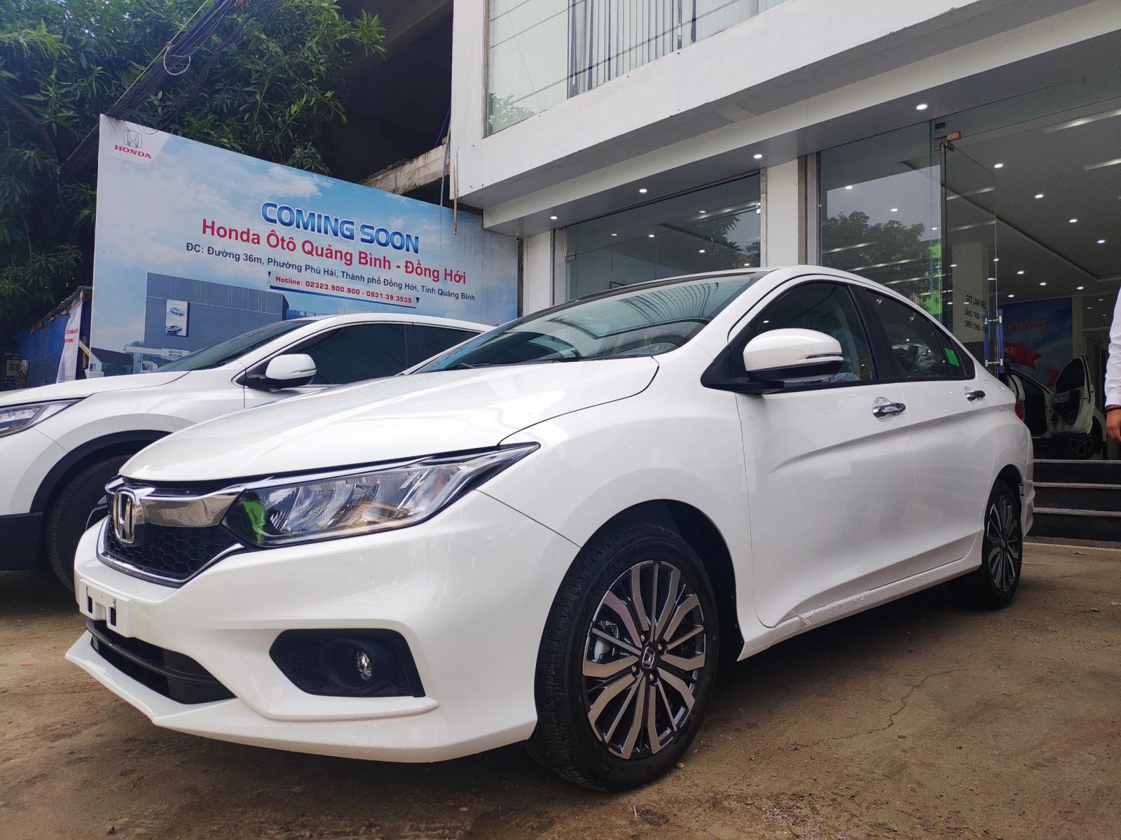 Honda City 2019 - Bán Honda City Top 2019, màu trắng tại Quảng Bình, có sẵn giao ngay, khuyến mãi khủng, liên hệ 0931373377