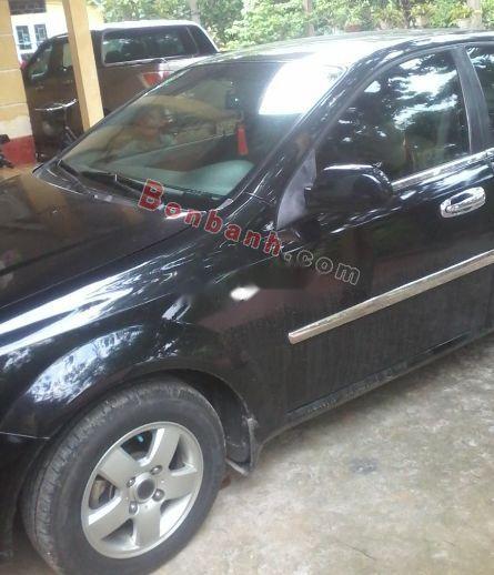Daewoo Lacetti 2008 - Bán xe Daewoo Lacetti năm sản xuất 2008, màu đen