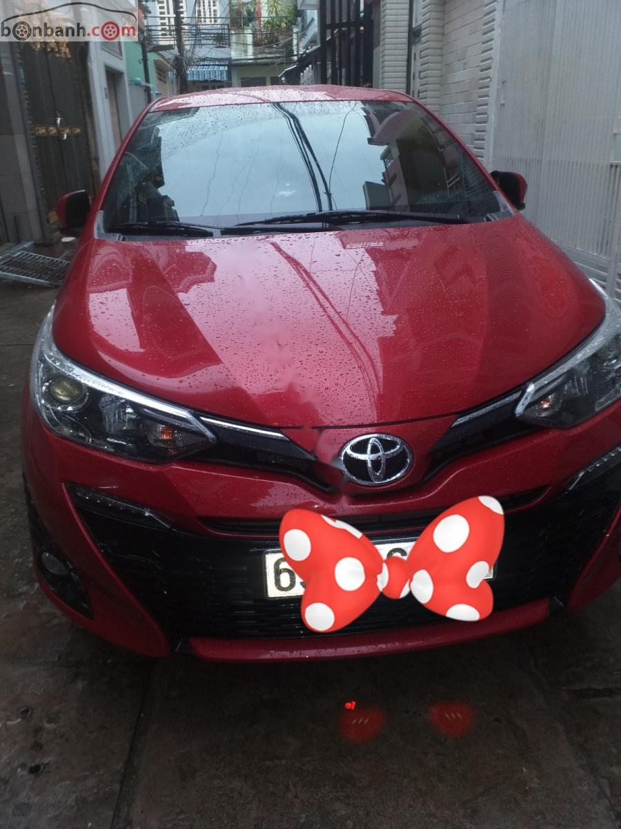 Toyota Yaris   2018 - Bán Toyota Yaris sản xuất năm 2018, màu đỏ, nhập khẩu Thái