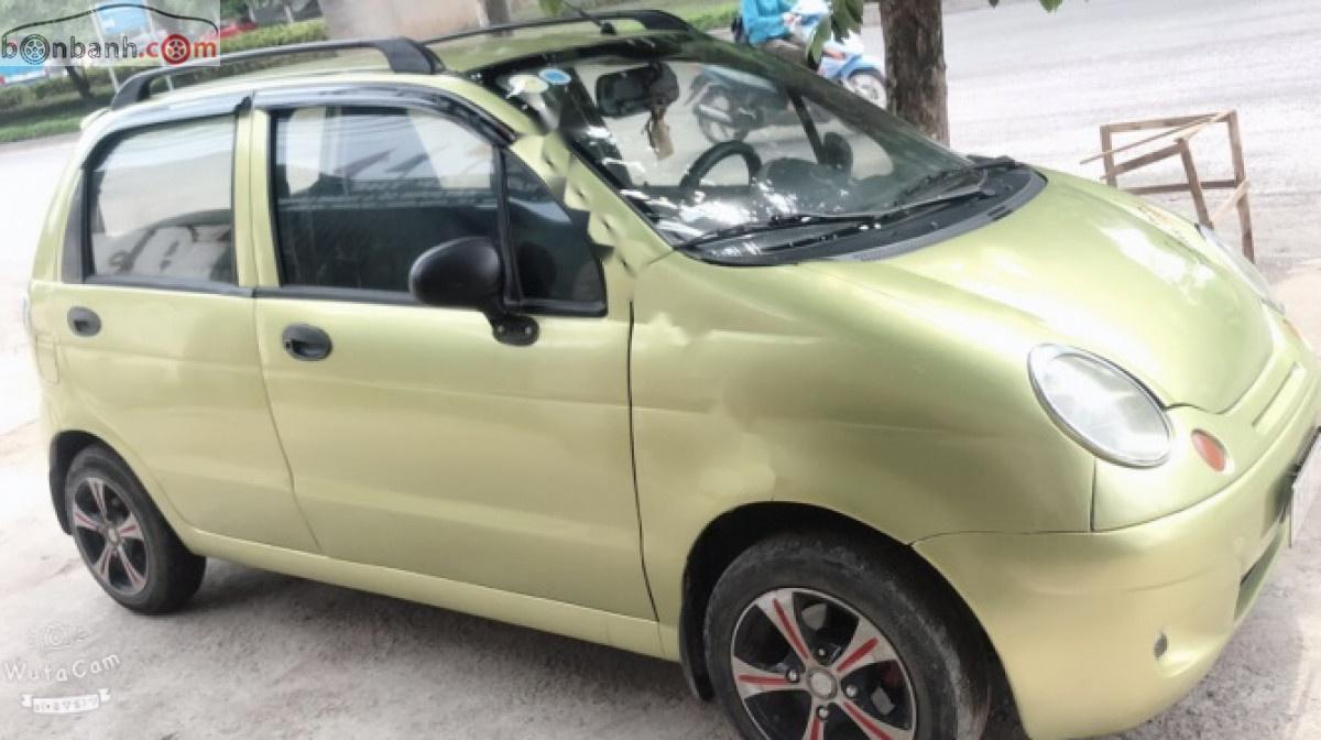 Daewoo Matiz   2004 - Bán Daewoo Matiz đời 2004, màu xanh lục, nhập khẩu  