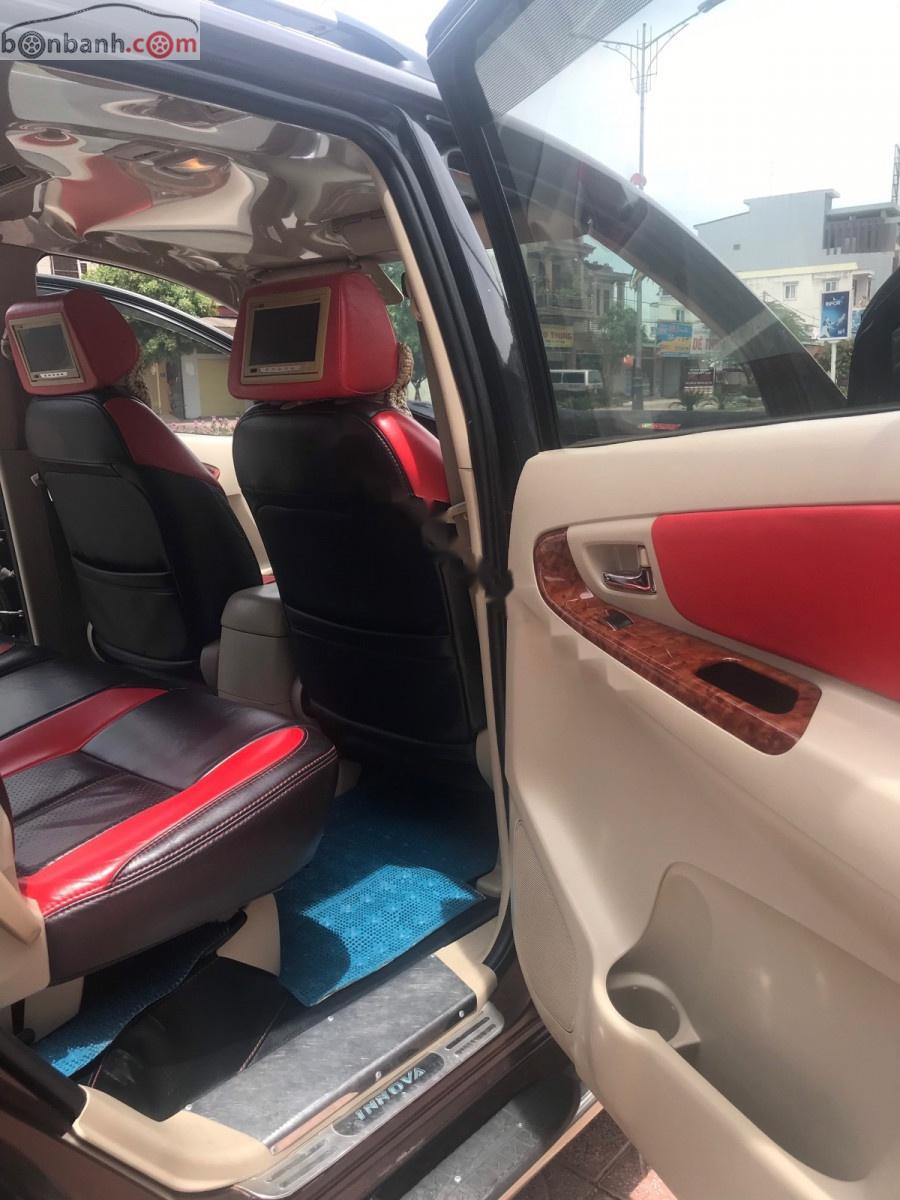 Toyota Innova   2007 - Bán Toyota Innova năm 2007, màu nâu, xe gia đình, 315tr