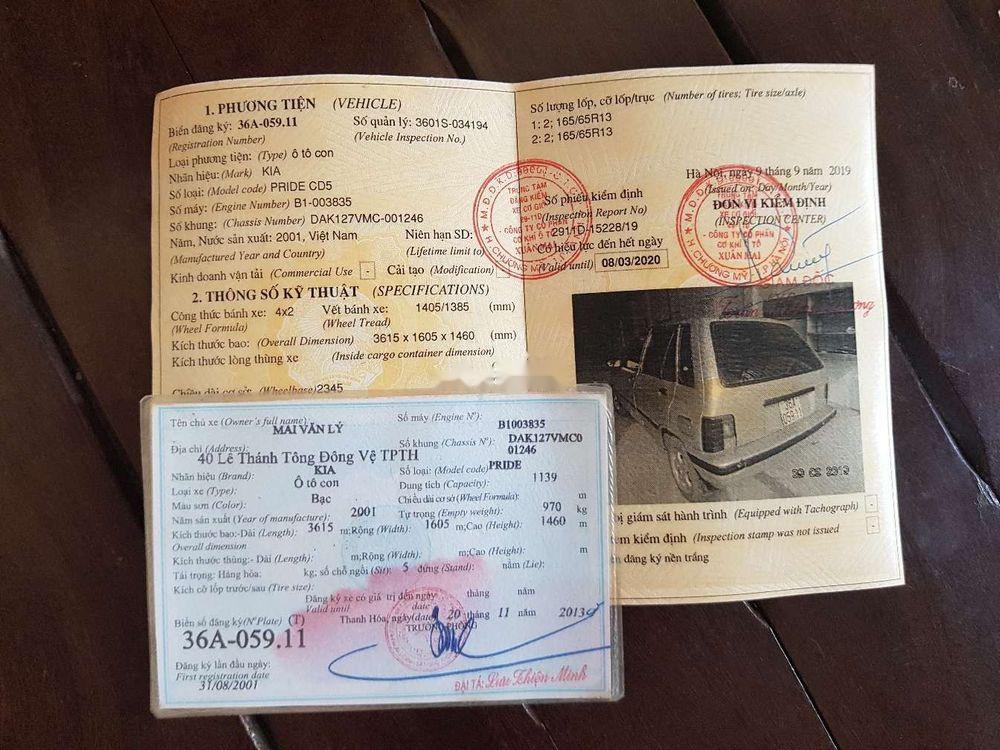 Kia CD5   2001 - Bán Kia CD5 đời 2001, màu bạc