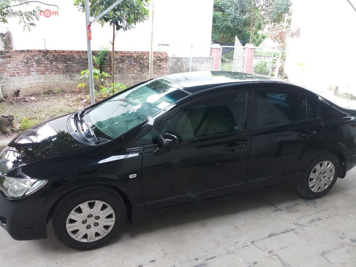 Honda Civic 2007 - Cần bán Honda Civic sản xuất 2007, màu đen, số sàn 