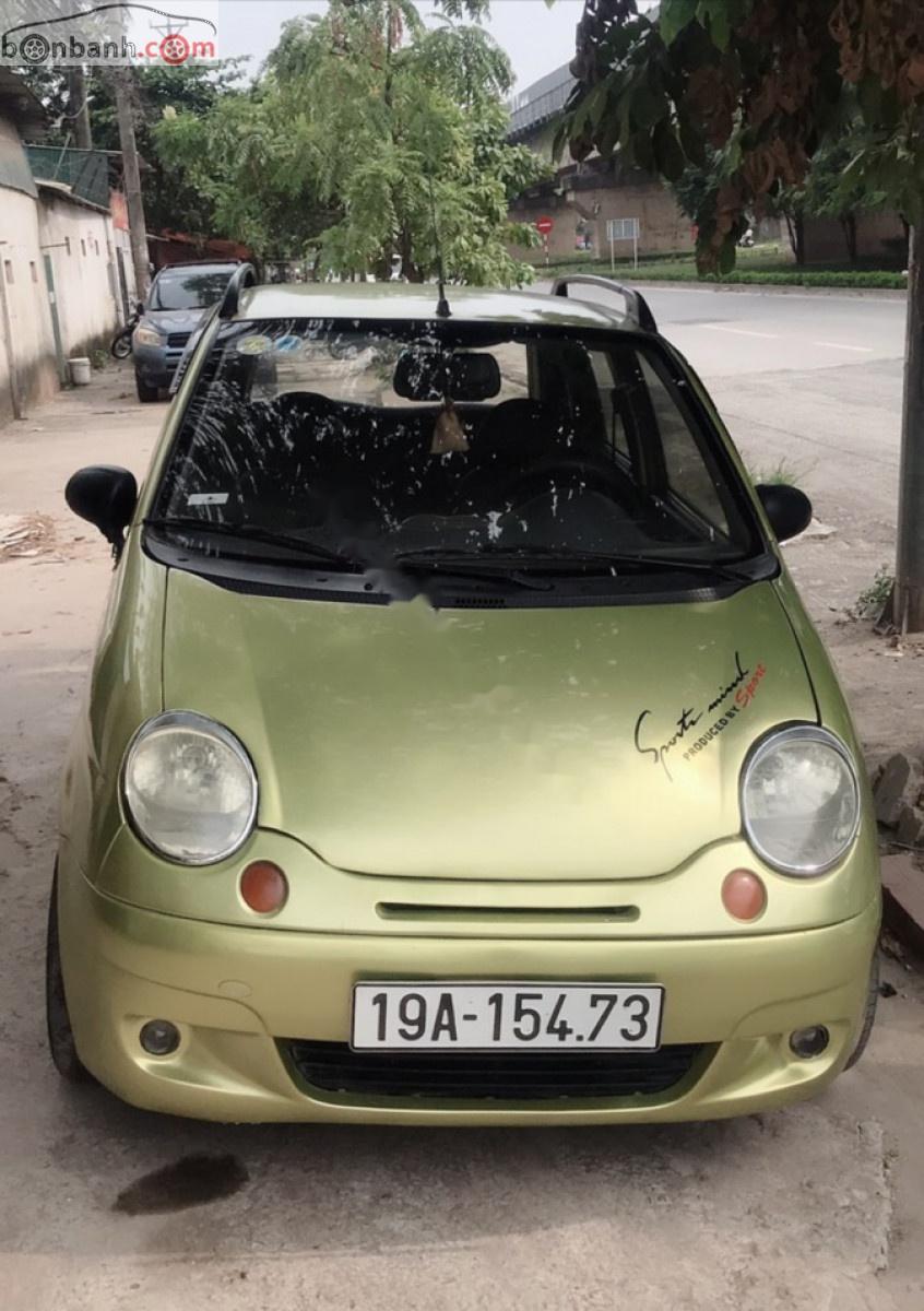 Daewoo Matiz   2004 - Bán Daewoo Matiz đời 2004, màu xanh lục, nhập khẩu  