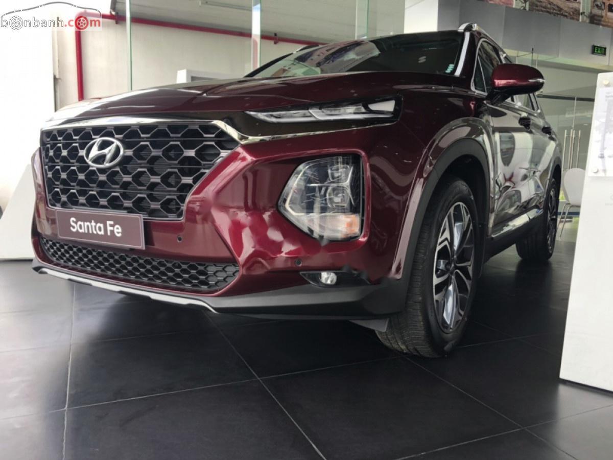 Hyundai Santa Fe 2.2L HTRAC 2019 - Bán Hyundai Santa Fe 2.2L HTRAC năm sản xuất 2019, màu đỏ