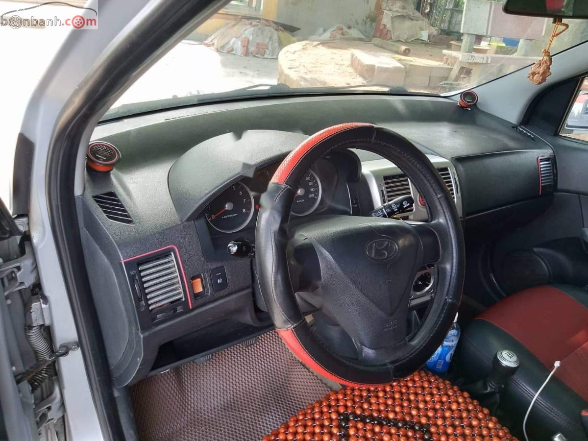 Hyundai Getz   2009 - Bán Hyundai Getz 1.1 MT năm sản xuất 2009, màu bạc, nhập khẩu