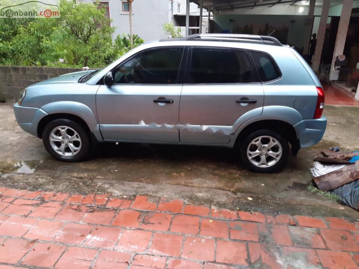 Hyundai Tucson 2.0 AT 4WD 2009 - Bán xe Hyundai Tucson 2.0 AT 4WD năm 2009, màu xanh lam, nhập khẩu số tự động