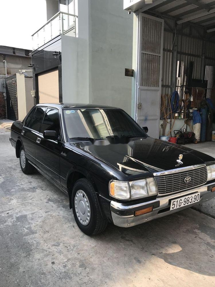 Toyota Crown 1992 - Bán Toyota Crown năm 1992, màu đen, xe nhập chính chủ
