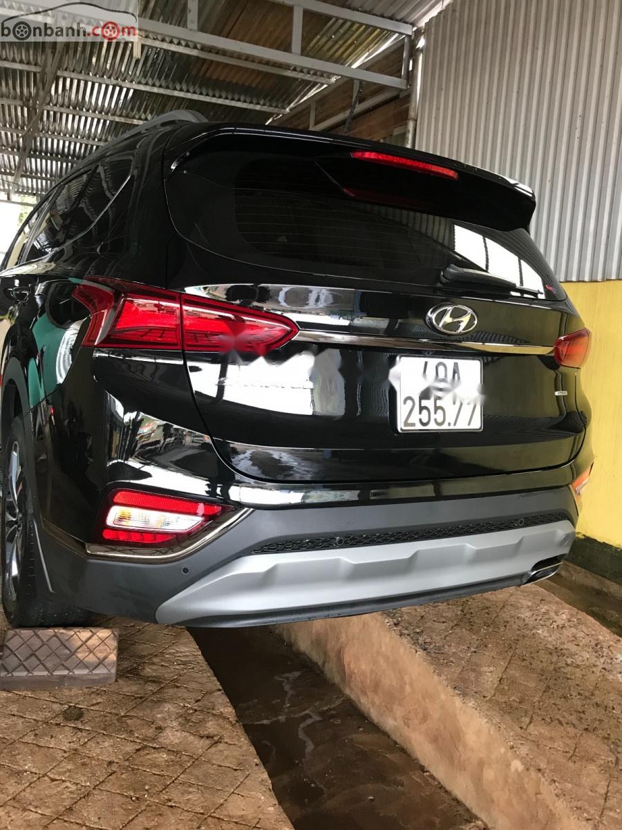 Hyundai Santa Fe HTRAC 2019 - Bán Hyundai Santa Fe HTRAC đời 2019, màu đen ít sử dụng