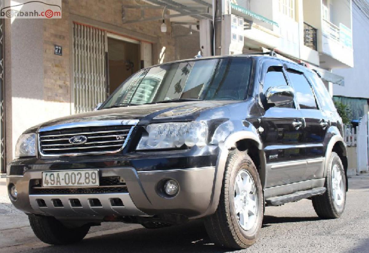 Ford Escape 3.0 V6 2004 - Gia đình bán Ford Escape 3.0 V6 năm 2004, màu đen