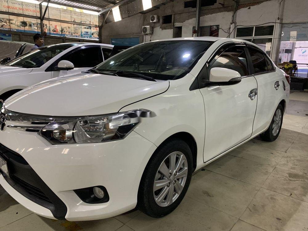 Toyota Vios   2017 - Chính chủ bán xe Toyota Vios 2017, màu trắng