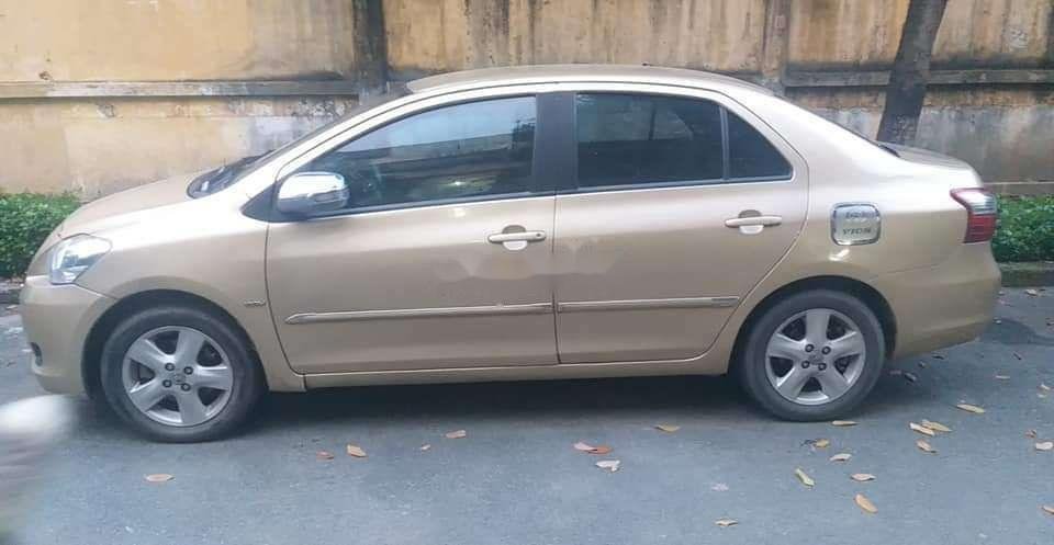 Toyota Vios  E   2009 - Chính chủ bán Toyota Vios E năm 2009, màu vàng cát, giá chỉ 245 triệu