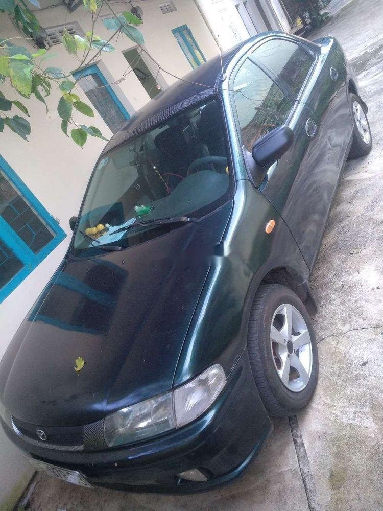 Mazda 323   2000 - Bán ô tô Mazda 323 năm sản xuất 2000, màu xanh