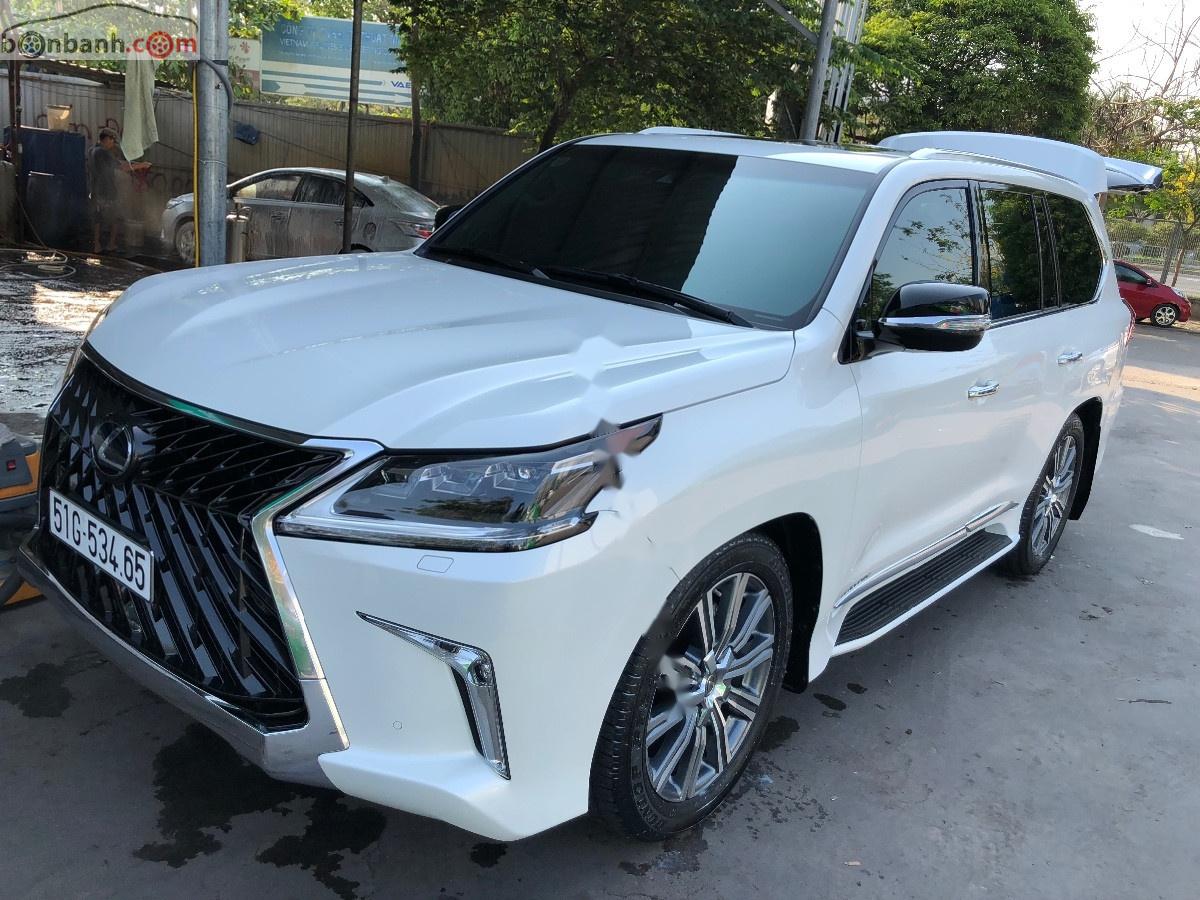 Lexus LX 570 Super Sport 2017 - Bán xe Lexus LX 570 Super Sport sản xuất 2017, màu trắng, nhập khẩu