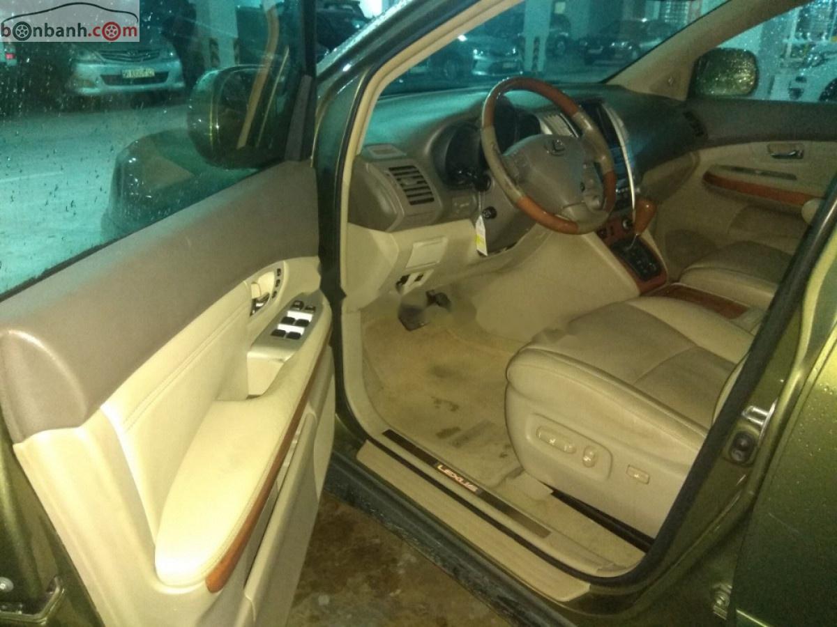 Lexus RX 2007 - Bán Lexus RX 350 đời 2007, màu xanh lục, nhập khẩu số tự động