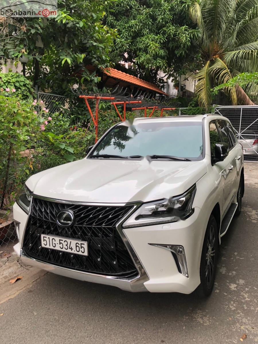 Lexus LX 570 Super Sport 2017 - Bán xe Lexus LX 570 Super Sport sản xuất 2017, màu trắng, nhập khẩu