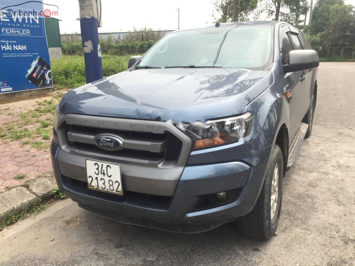 Ford Ranger XLS 2.2L 4x2 AT 2016 - Chính chủ bán xe Ford Ranger XLS AT đời 2016, màu xanh lam, nhập khẩu nguyên