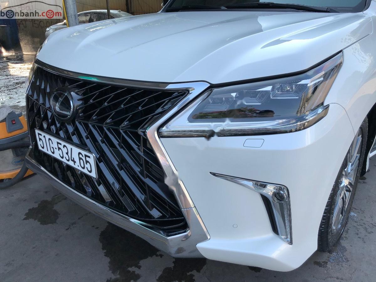 Lexus LX 570 Super Sport 2017 - Bán xe Lexus LX 570 Super Sport sản xuất 2017, màu trắng, nhập khẩu
