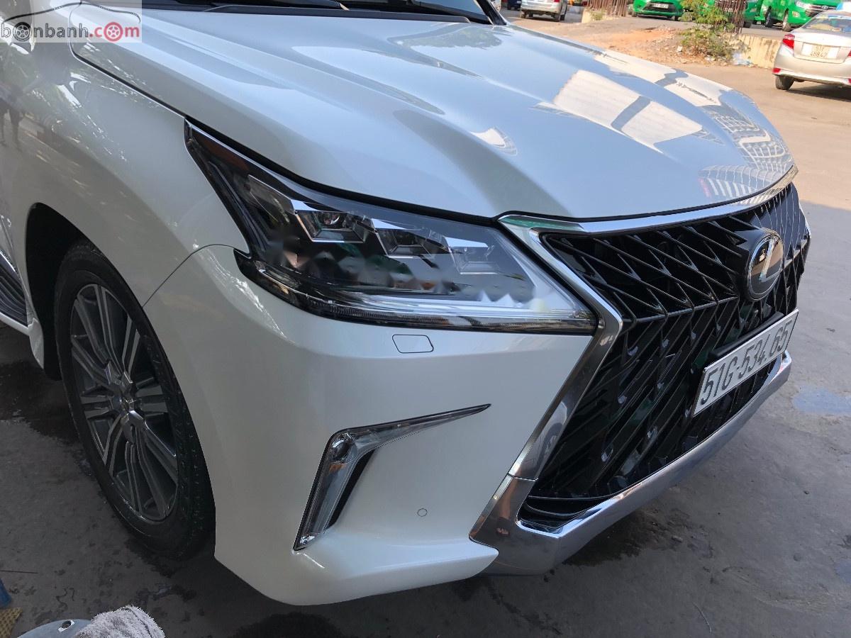 Lexus LX 570 Super Sport 2017 - Bán xe Lexus LX 570 Super Sport sản xuất 2017, màu trắng, nhập khẩu