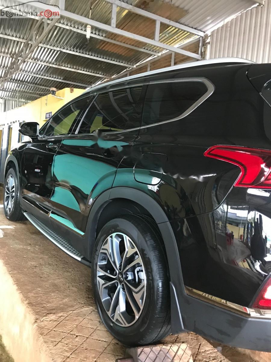 Hyundai Santa Fe HTRAC 2019 - Bán Hyundai Santa Fe HTRAC đời 2019, màu đen ít sử dụng