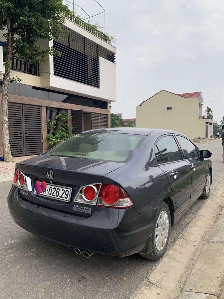 Honda Civic 2008 - Cần bán gấp Honda Civic sản xuất 2008, màu xanh lam, giá 270.2tr xe nguyên bản