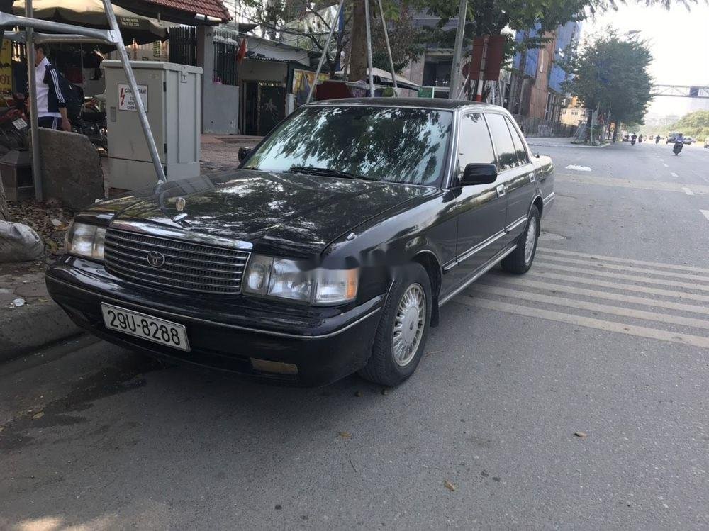 Toyota Crown 1993 - Bán Toyota Crown đời 1993, màu đen, nhập khẩu nguyên chiếc chính chủ